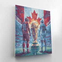 Fifa 2026 Canada vs Switzerland - DIY Painting By Numbers Kit