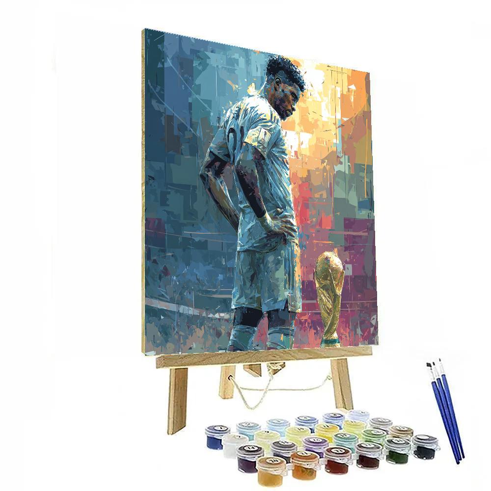 Salah Fifa 2026 Lights - DIY Painting By Numbers Kit