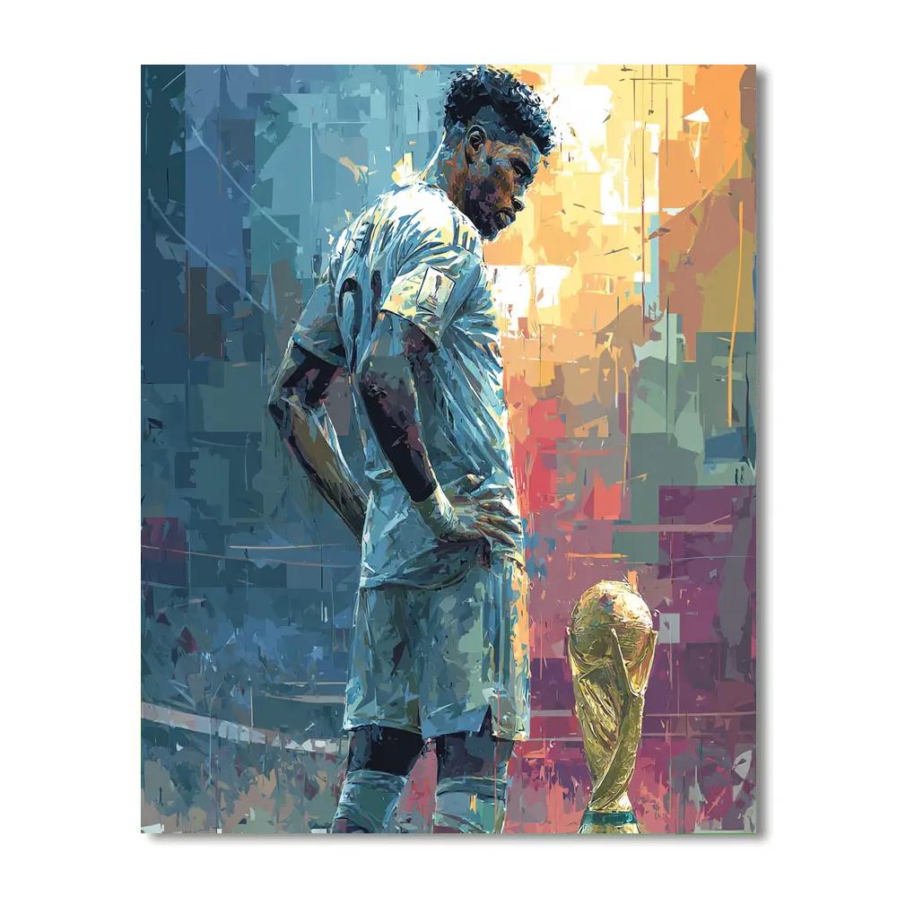 Salah Fifa 2026 Lights - DIY Painting By Numbers Kit