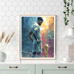 Salah Fifa 2026 Lights - DIY Painting By Numbers Kit