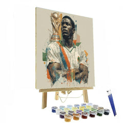 Drogba Fifa 2026 Power - DIY Painting By Numbers Kit