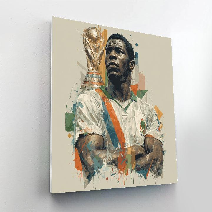Drogba Fifa 2026 Power - DIY Painting By Numbers Kit