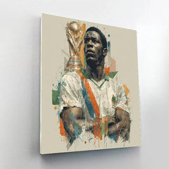 Drogba Fifa 2026 Power - DIY Painting By Numbers Kit