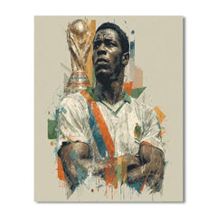 Drogba Fifa 2026 Power - DIY Painting By Numbers Kit