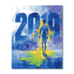 Curaçao Fifa 2026 Blue - DIY Painting By Numbers Kit