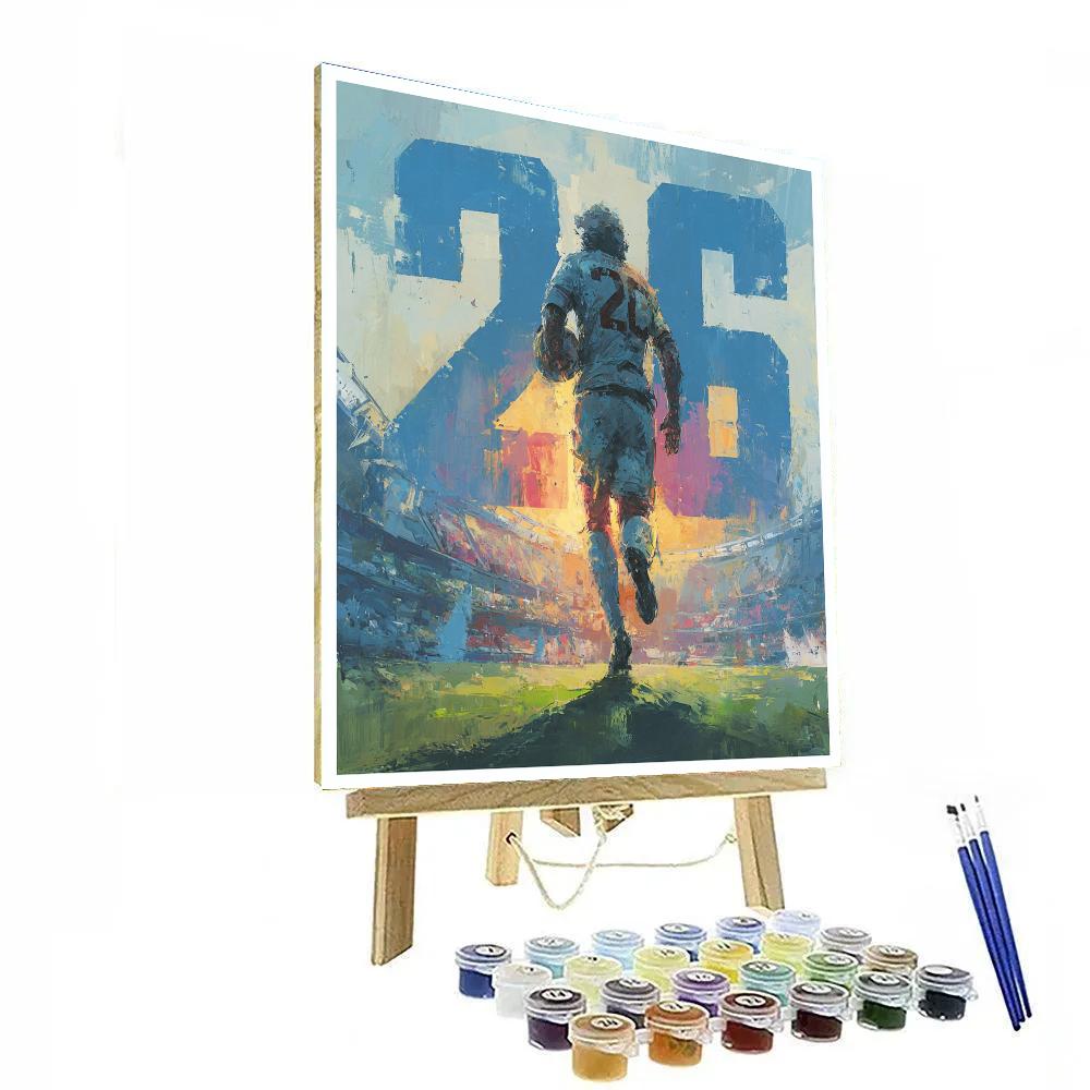 Uzbekistan Fifa 2026 Dawn - DIY Painting By Numbers Kit
