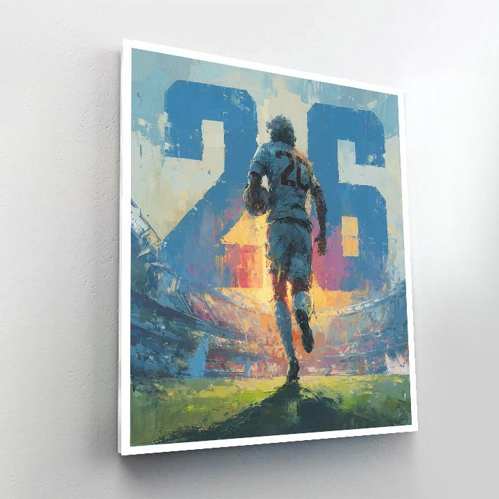 Uzbekistan Fifa 2026 Dawn - DIY Painting By Numbers Kit