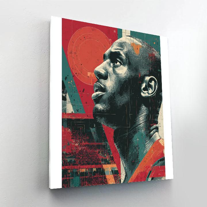 Jordan Fifa 2026 Red - DIY Painting By Numbers Kit