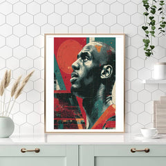 Jordan Fifa 2026 Red - DIY Painting By Numbers Kit