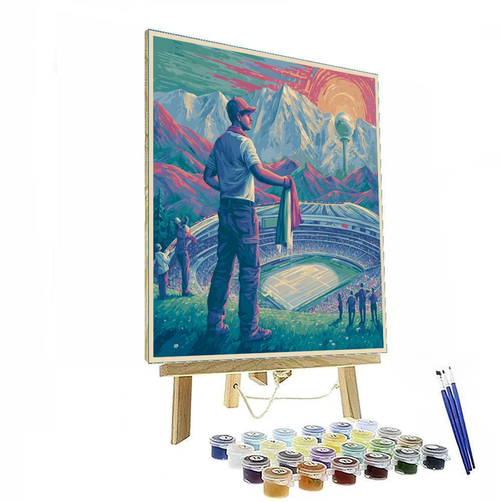 Monterrey Fifa 2026 Lights - DIY Painting By Numbers Kit