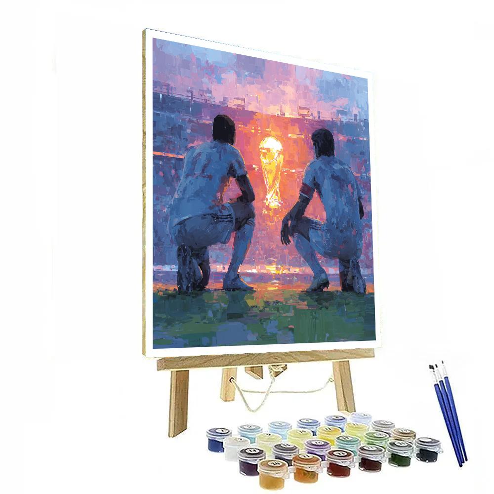 Fifa 2026 Canada vs Switzerland - DIY Painting By Numbers Kit