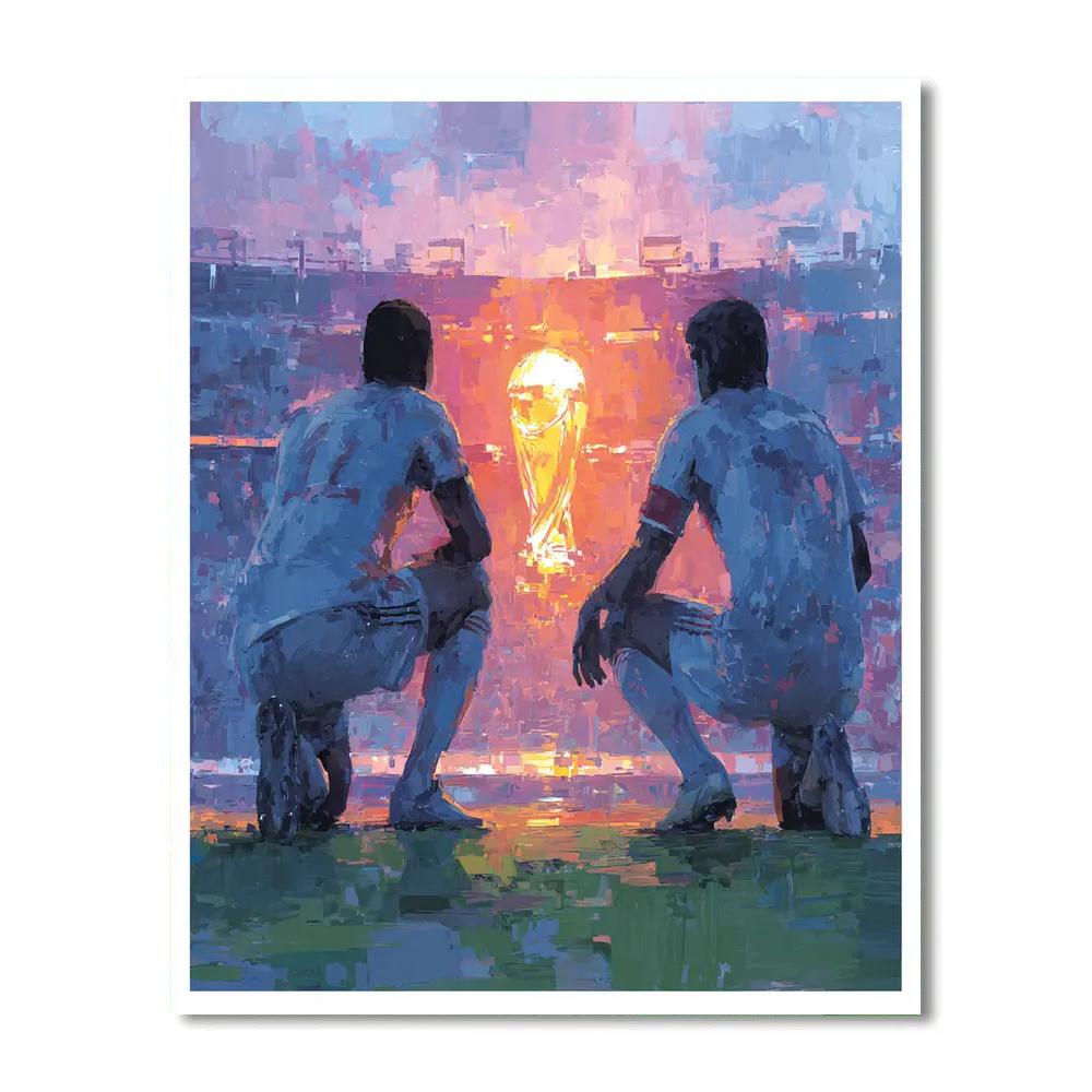 Fifa 2026 Canada vs Switzerland - DIY Painting By Numbers Kit