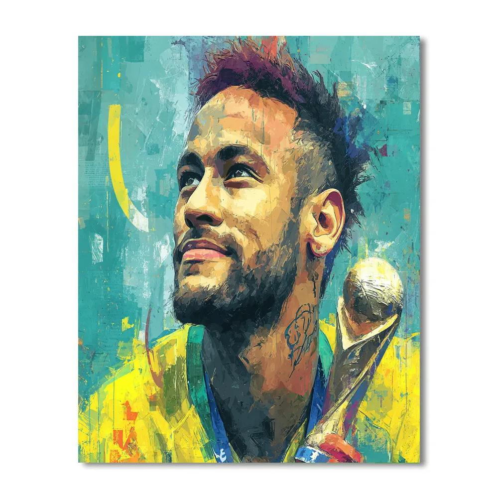 Ronaldinho Fifa 2026 Joy - DIY Painting By Numbers Kit