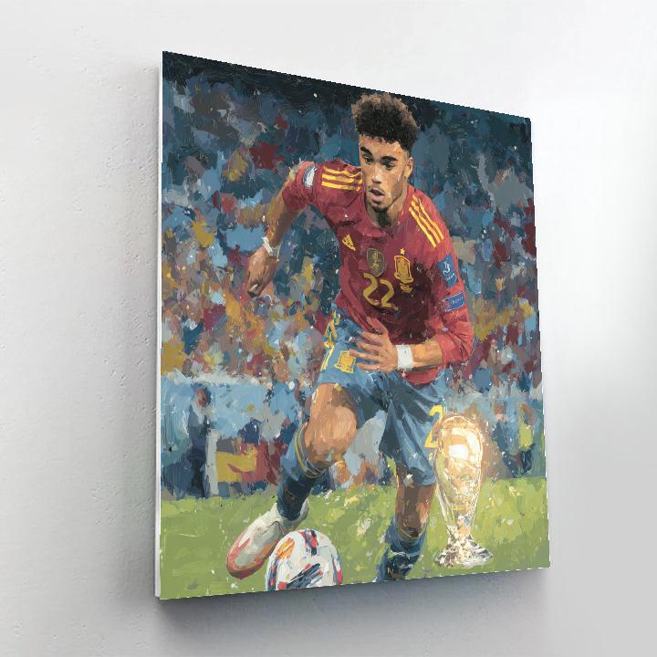 Yamal Fifa 2026 Rise - DIY Painting By Numbers Kit