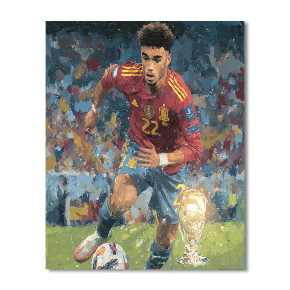 Yamal Fifa 2026 Rise - DIY Painting By Numbers Kit