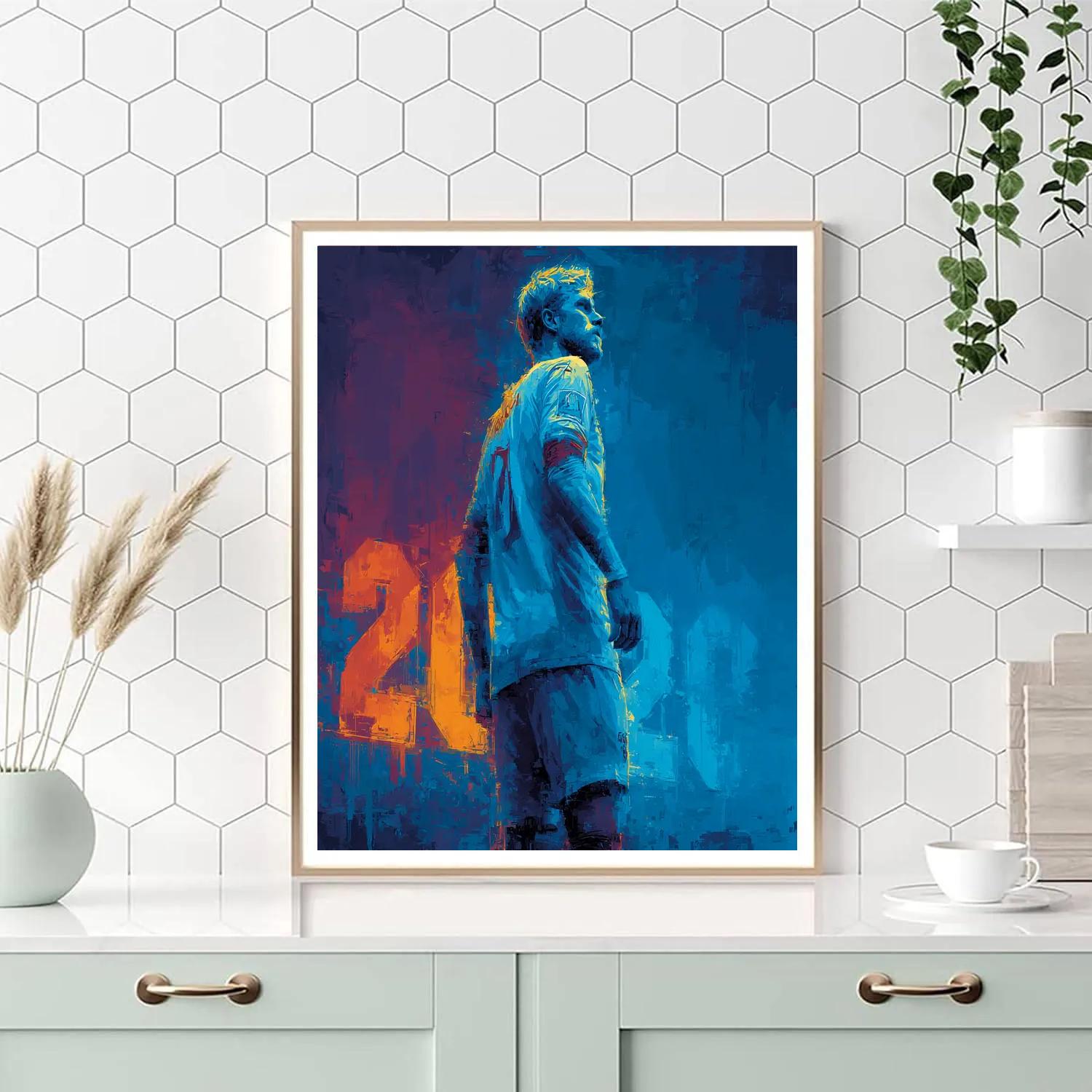 Fifa 2026 Haaland Ice - DIY Painting By Numbers Kit