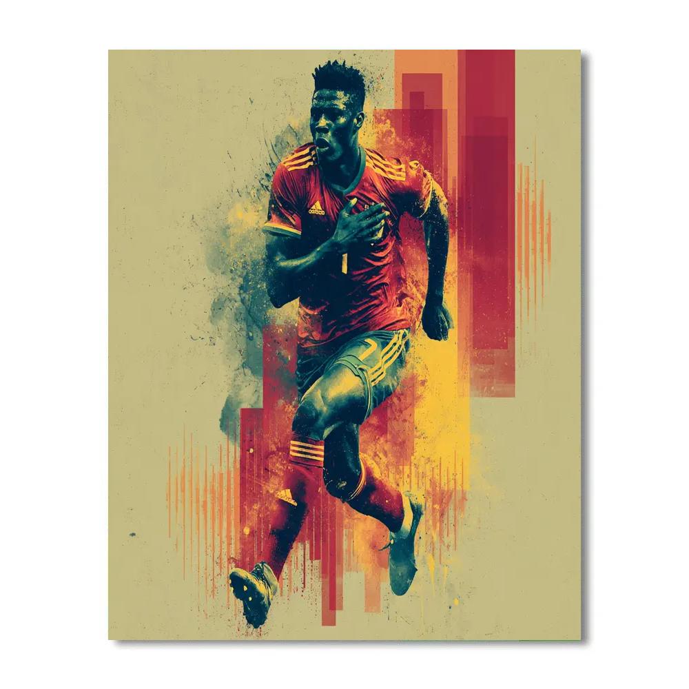 Kudus Fifa 2026 Pulse - DIY Painting By Numbers Kit