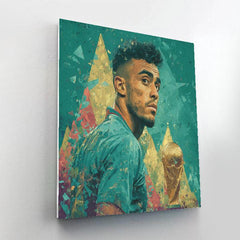 Fifa 2026 Hakimi Atlas - DIY Painting By Numbers Kit