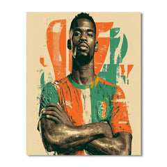Drogba Fifa 2026 Power - DIY Painting By Numbers Kit