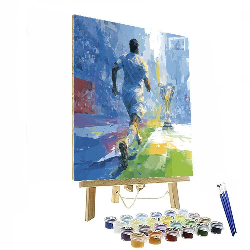 Uzbekistan Fifa 2026 Dawn - DIY Painting By Numbers Kit