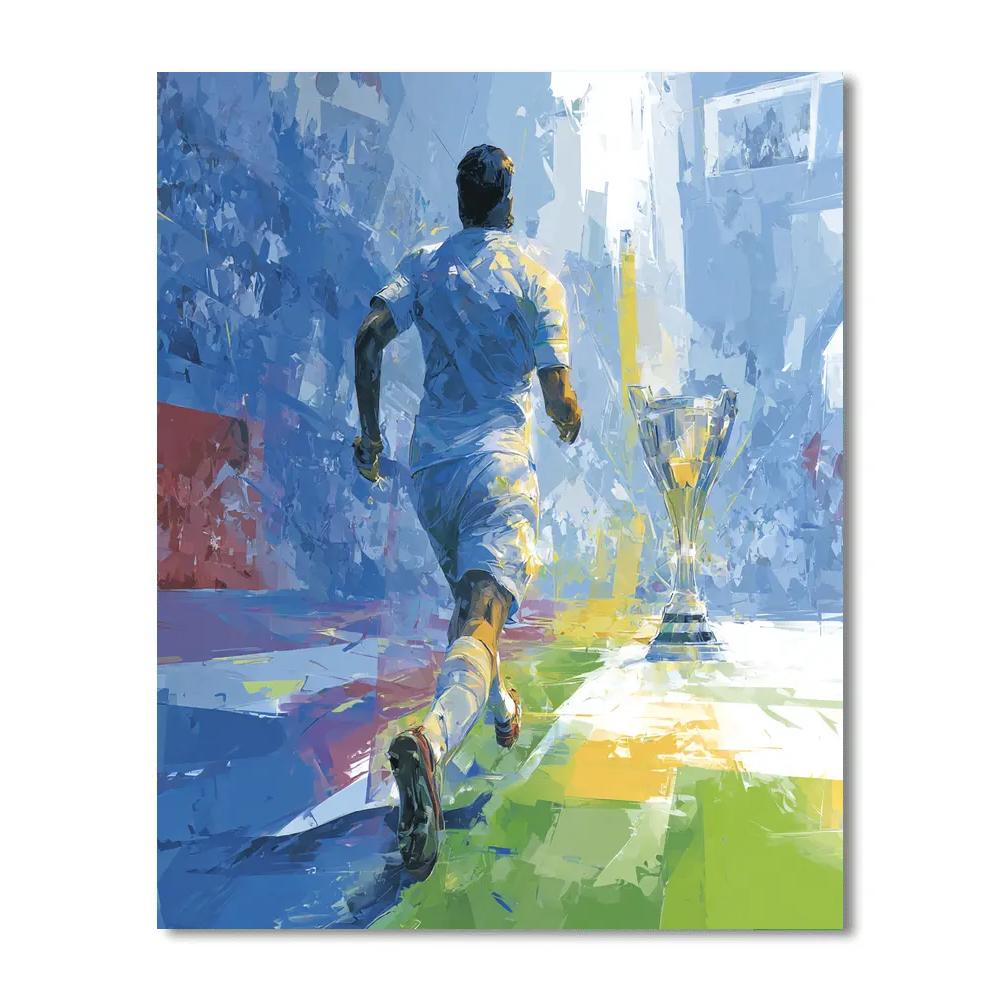 Uzbekistan Fifa 2026 Dawn - DIY Painting By Numbers Kit