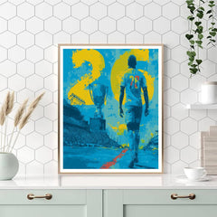Curaçao Fifa 2026 Blue - DIY Painting By Numbers Kit