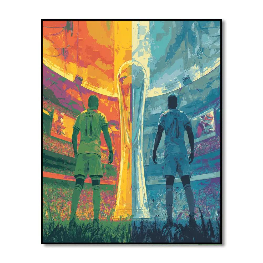 Fifa 2026 Mexico vs South Africa - DIY Painting By Numbers Kit