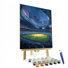 Seattle Fifa 2026 Rainlight - DIY Painting By Numbers Kit