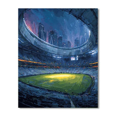 Seattle Fifa 2026 Rainlight - DIY Painting By Numbers Kit