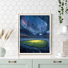 Seattle Fifa 2026 Rainlight - DIY Painting By Numbers Kit