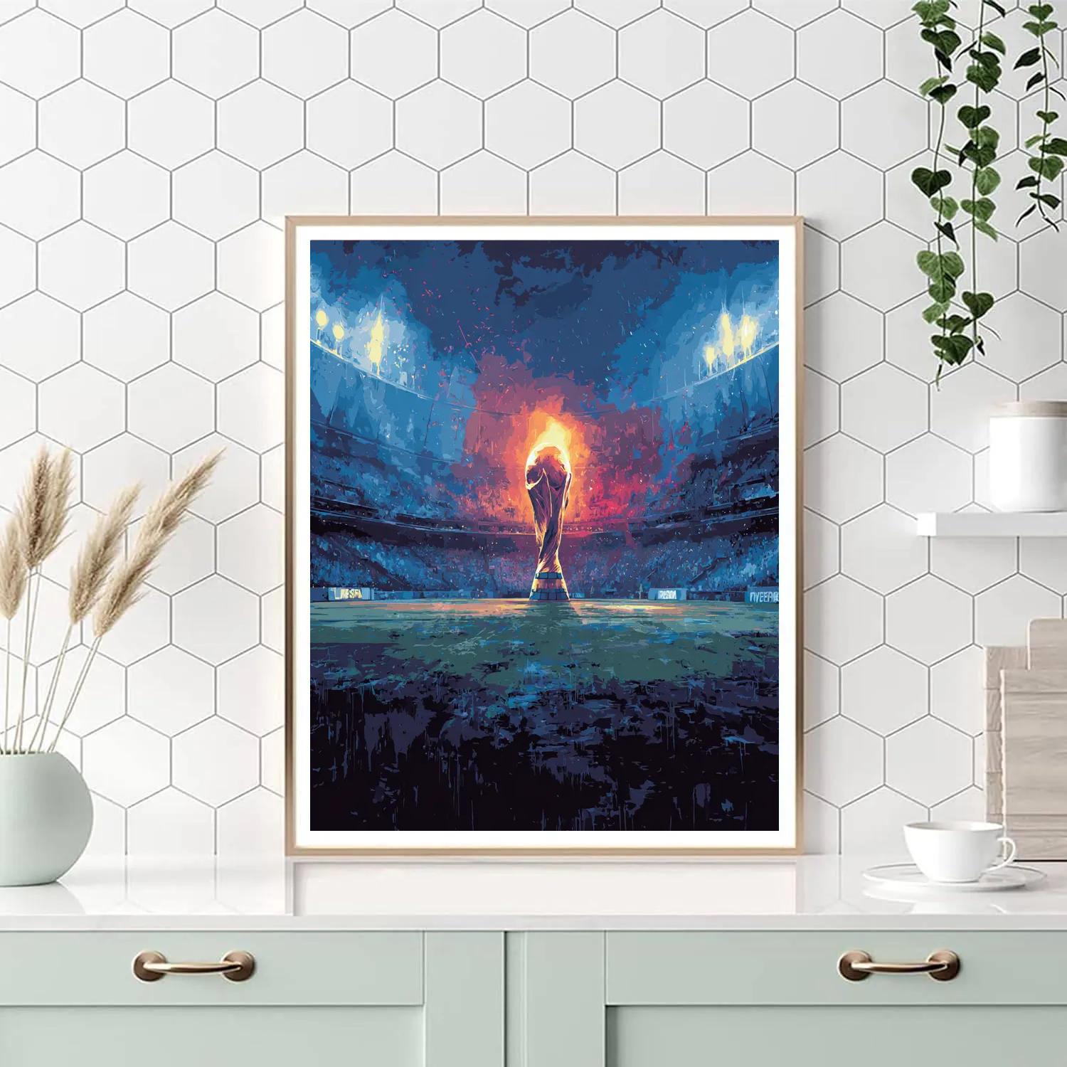 Fifa 2026 Final Night - DIY Painting By Numbers Kit