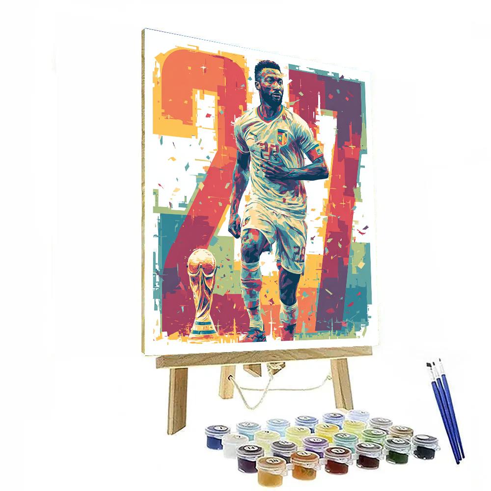 Kudus Fifa 2026 Pulse - DIY Painting By Numbers Kit