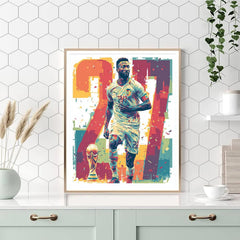 Kudus Fifa 2026 Pulse - DIY Painting By Numbers Kit