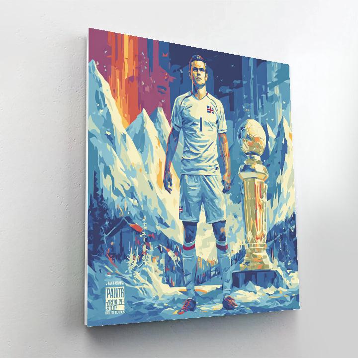 Haaland Fifa 2026 Ice - DIY Painting By Numbers Kit