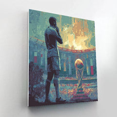 Uzbekistan Fifa 2026 Dawn - DIY Painting By Numbers Kit