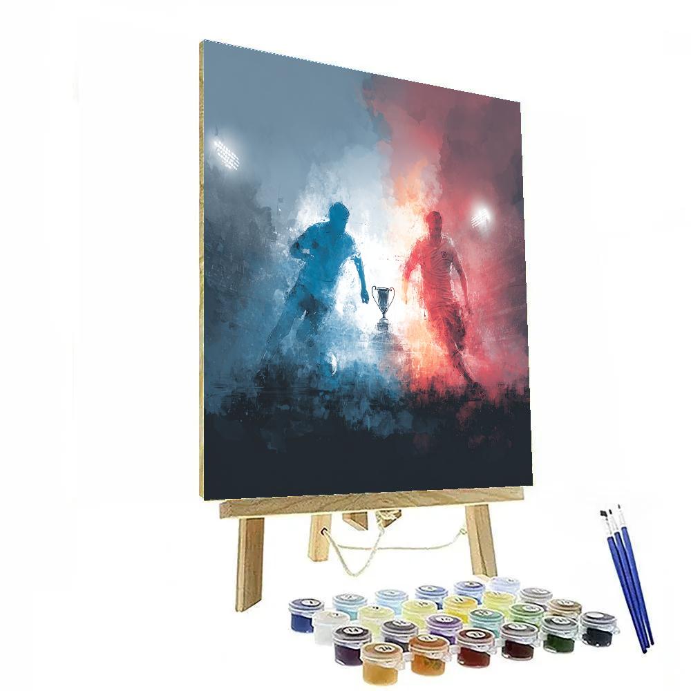Fifa 2026 Japan vs Tunisia - DIY Painting By Numbers Kit
