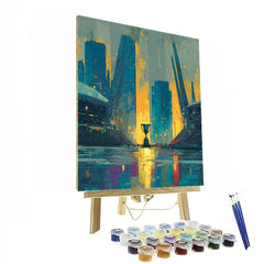 Seattle Fifa 2026 Rainlight - DIY Painting By Numbers Kit