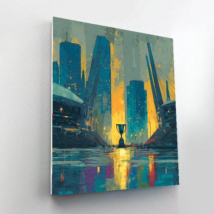 Seattle Fifa 2026 Rainlight - DIY Painting By Numbers Kit