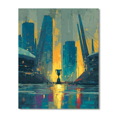 Seattle Fifa 2026 Rainlight - DIY Painting By Numbers Kit