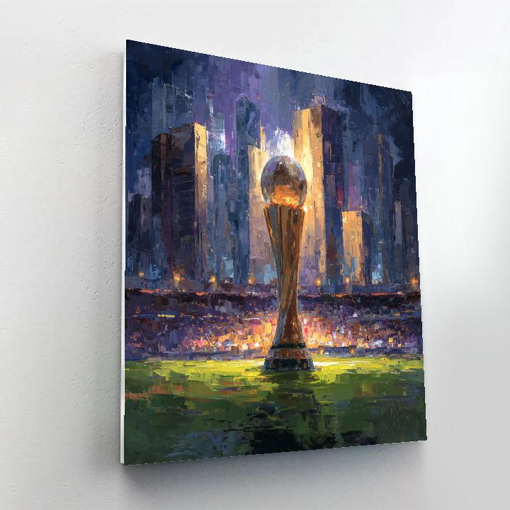 Fifa 2026 Final Night - DIY Painting By Numbers Kit