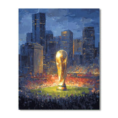 Fifa 2026 Host Nations - DIY Painting By Numbers Kit