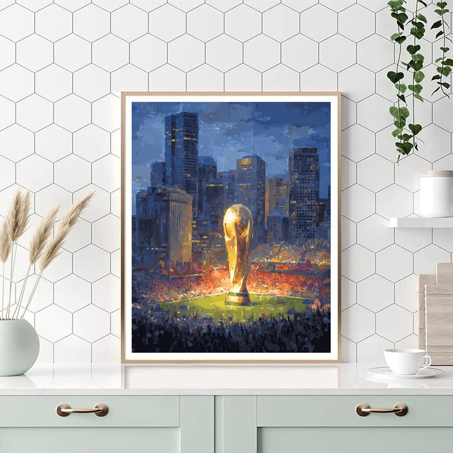 Fifa 2026 Host Nations - DIY Painting By Numbers Kit