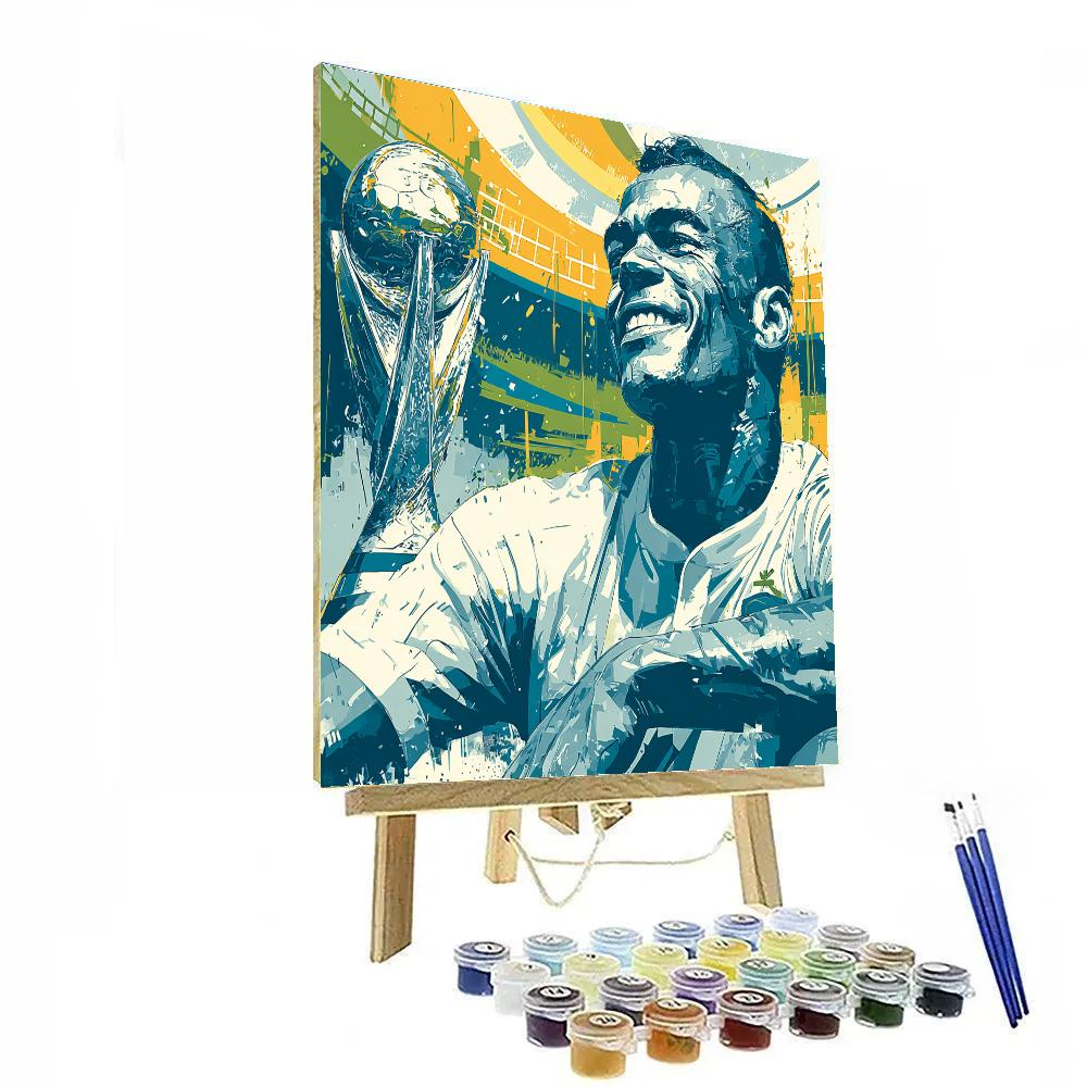 Ronaldinho Fifa 2026 Joy - DIY Painting By Numbers Kit