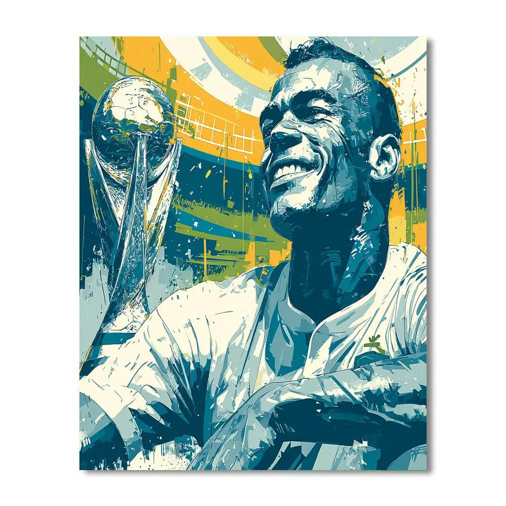 Ronaldinho Fifa 2026 Joy - DIY Painting By Numbers Kit