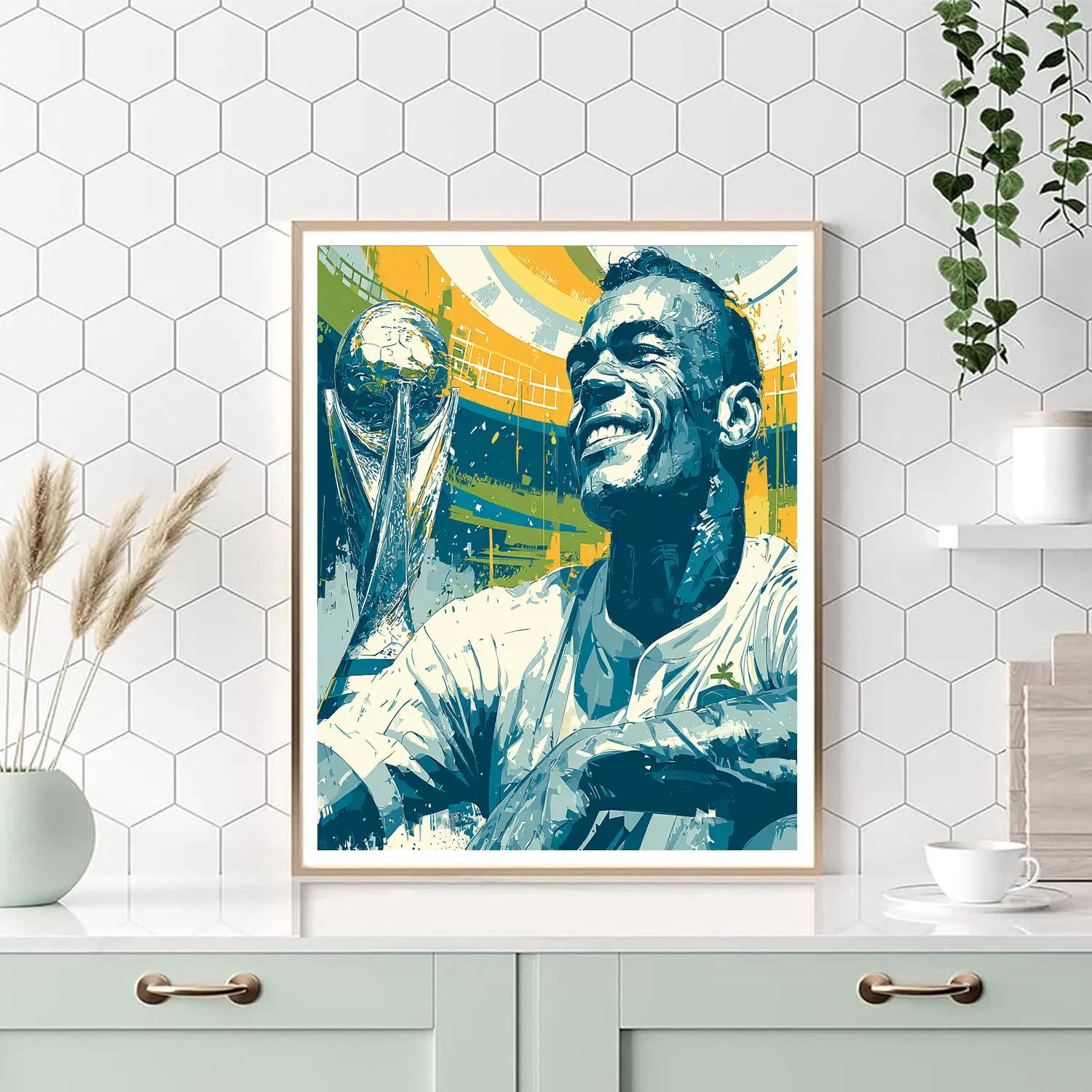 Ronaldinho Fifa 2026 Joy - DIY Painting By Numbers Kit