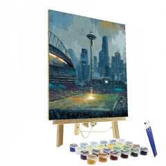 Seattle Fifa 2026 Rainlight - DIY Painting By Numbers Kit