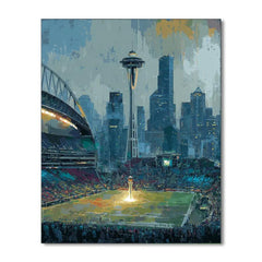 Seattle Fifa 2026 Rainlight - DIY Painting By Numbers Kit
