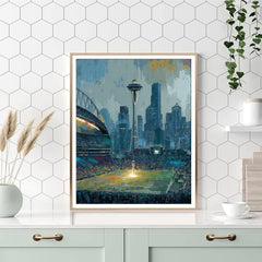 Seattle Fifa 2026 Rainlight - DIY Painting By Numbers Kit