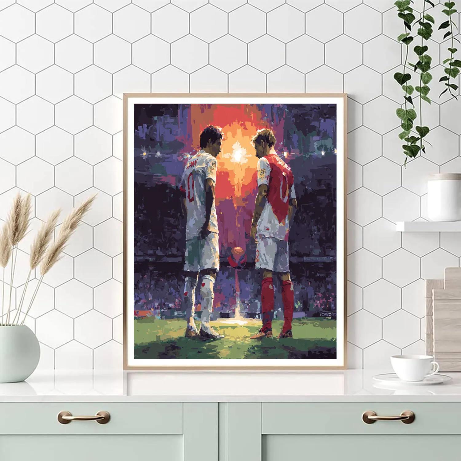 Fifa 2026 Japan vs Tunisia - DIY Painting By Numbers Kit