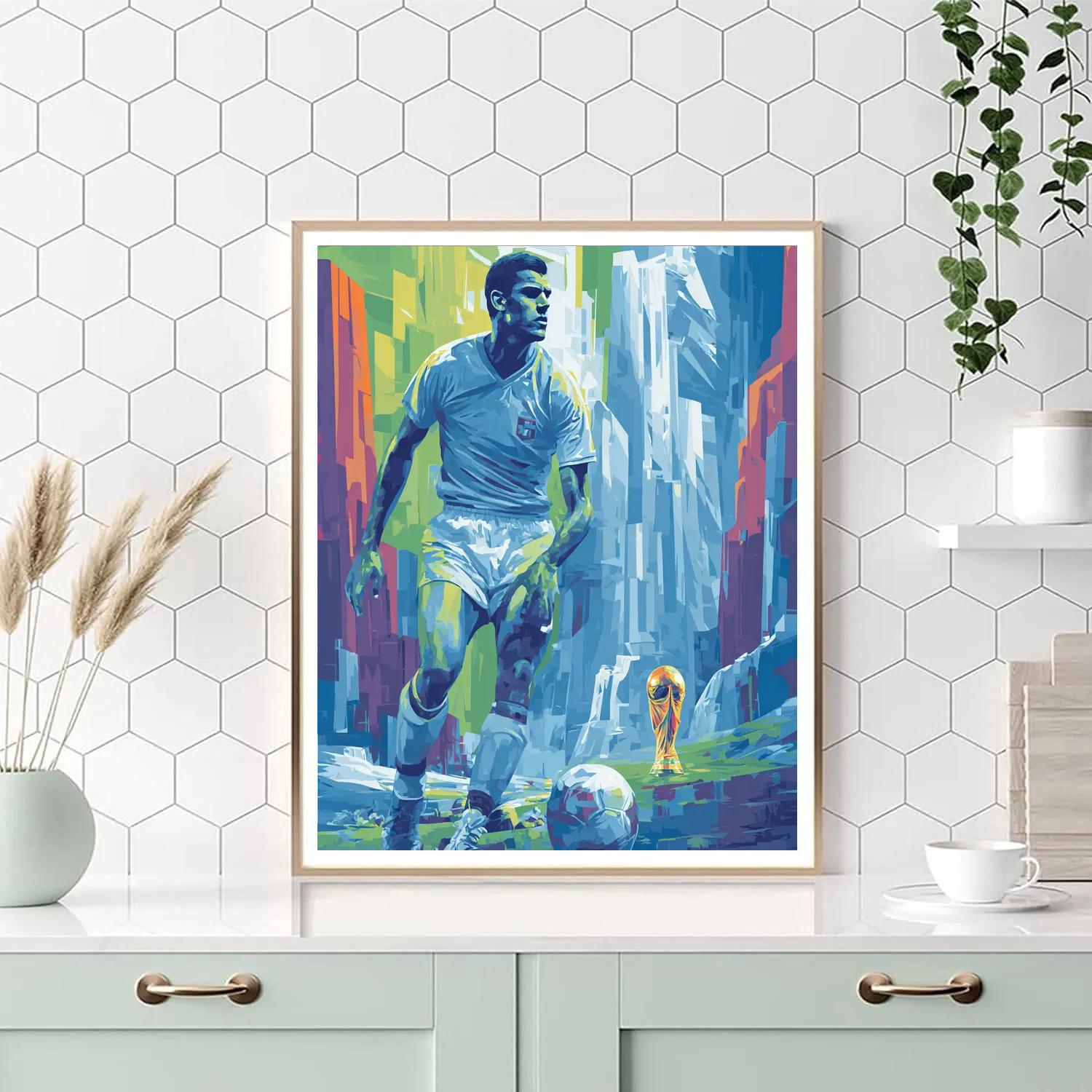Haaland Fifa 2026 Frost - DIY Painting By Numbers Kit